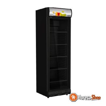 Refrigerator 1 glass door black left rotating