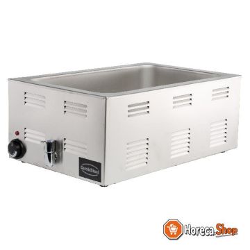 Bain-marie with tap