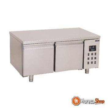 Refrigerated counter 600 height 2 doors