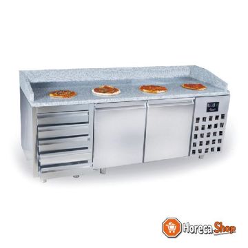 Pizza counter 2 doors 5 drawers