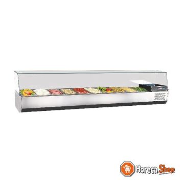 Refrigerated counter top 10x 1 3 gn