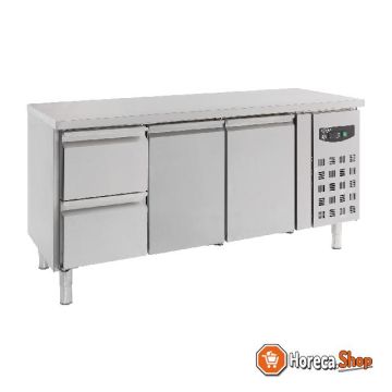 700 refrigerated counter 2 doors and 2 drawers