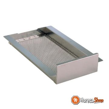 Filter for collection container, for deep fryer