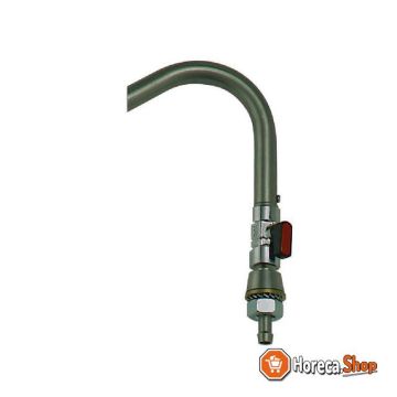 Water tap for gn 2 1 bain-marie tub