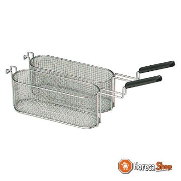 Basket for deep fryers (2x1   2) 15 liters