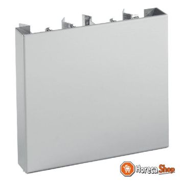 Stainless steel plinth front 1200 mm