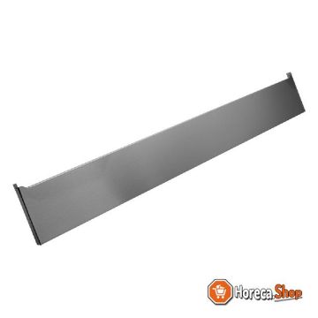 Frontal plinth in stainless steel -400mm-