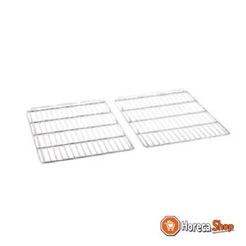 Set of 2 grids gn 2 1 stainless steel aisi 304