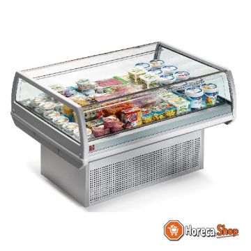 Panoramic refrigerated self-service counter