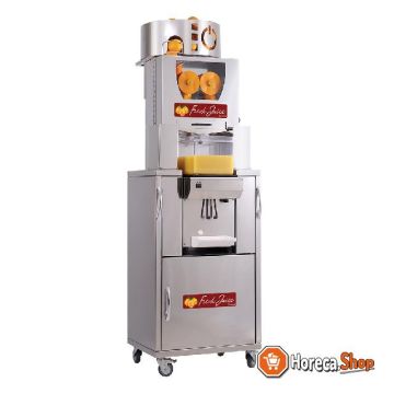 Automatic citrus press - cooled - on furniture