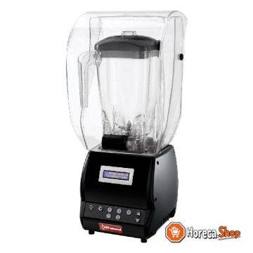 Professional mixer with clock, square glass 2 liters, speed controller, programmable