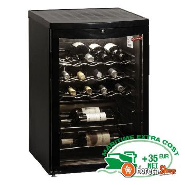 Refrigerated display case for wine, 100 liters