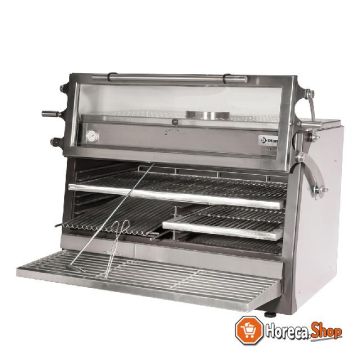 Charcoal oven bbq, gn2   1 gn1   1 (150kg   h)