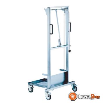 Trolley for removable loading frame, 20x gn 1 1