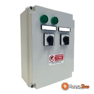 Electric control panel, 2 speed switch tl