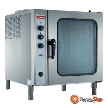 Elektrische convectie oven, 10x gn 1 1, automatische  luchtbevochtiger