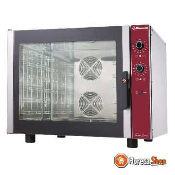 Electric convection oven, 6x gn 1 1 manual humidifier