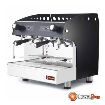 Espressomaschine 2 gr halb automatisch schwarz