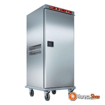 Heated trolley for meals, 20 gn 2 1, controlled humidification.