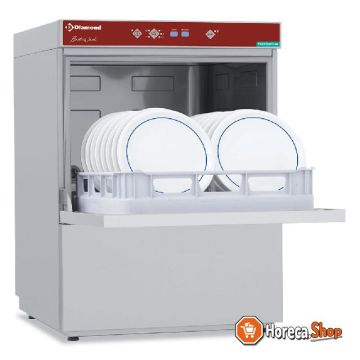 Dishwasher, basket 500x500 mm  full-hygiène , with continuous softener