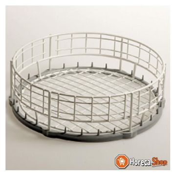 Basket for round glasses Ø 350 mm - rilsan