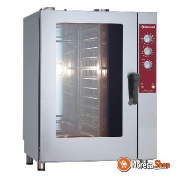 Gas oven steam convection, 11x gn 1 1