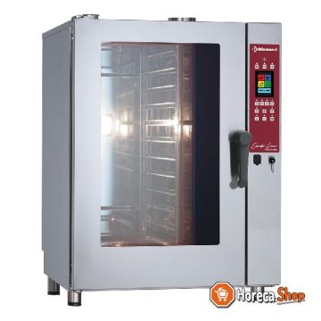 Touch screen gas oven stoom-convectie, 11x gn 1 1 - auto-cleaning
