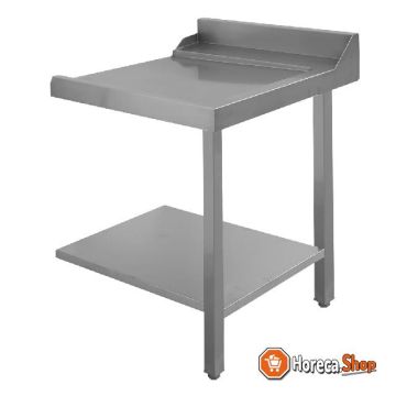 Outlet table  right  configuration 90 ° (baskets 600x500)