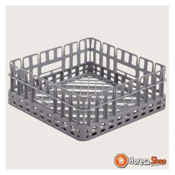 Basket for glasses, 400x400 mm - polypropylene
