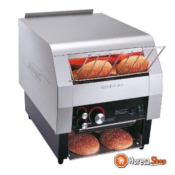 Toaster with horizontal belt 800 slices   hour