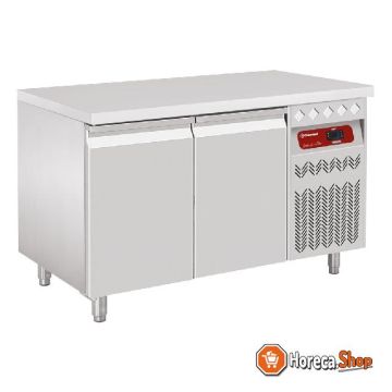 Ventilated cooling table, 2 doors gn 1 1, 260 lit.