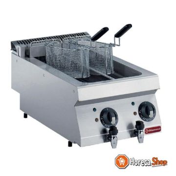 Electric fryer, 2x 5 liters -top-