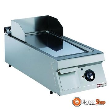Electric griddle, flat, hard chrome -top-
