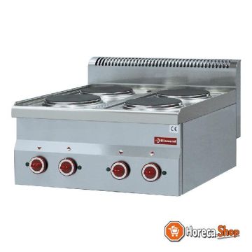 Electric stove 4 hobs -top-