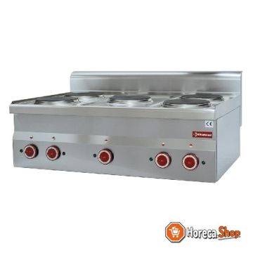 Electric stove 5 hobs -top-