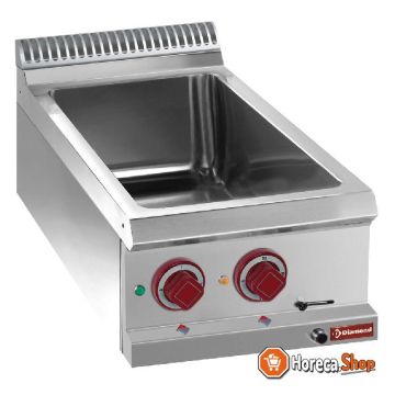 Electric bain-marie gn 1 1 h150 mm -top-