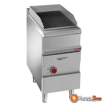 Electric steam grill, module 1 2, cast iron grid  double-sided