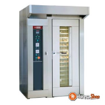 Oven for bakery and confectionery, revolving, 15 or 18 lev. (450x650 mm or 500x700 mm)