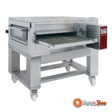 Ventilated gas tunnel oven, width 1000 mm