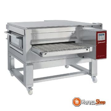Ventilated gas tunnel oven, width 800 mm