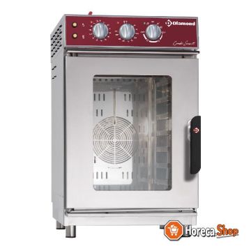 Electric oven steam   convection oven, 7x gn1   1 mechanical