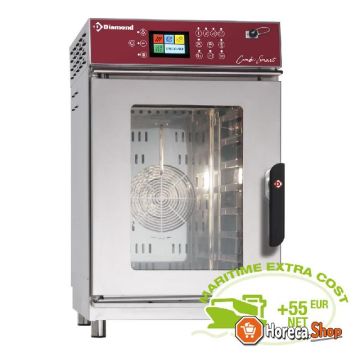 Electric oven steam   convection oven, 7x gn1   1 touch screen auto-cleaning