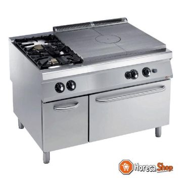Stove, cooker, 2 gas burners, gas oven