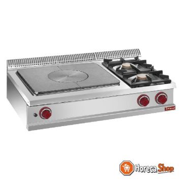 Gas stove 2 burners dx cooking plate