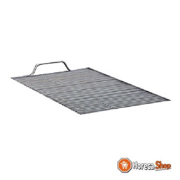 Cooking grid in stainless steel