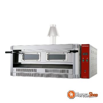 Gas oven 1 chamber 9 pizzas Ø 330 mm -