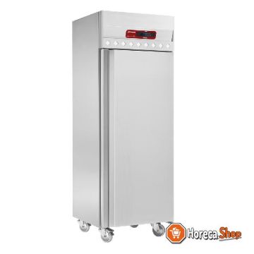 Ventilated freezer 700 liters, 1 door gn 2 1, on wheels