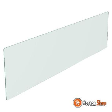 Frontal window  cough screen , for central window  curved , 2x gn 1 1