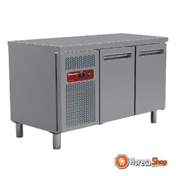 Table de refroidissement, ventilée, 2 portes gn 1 1 (260 lit.)