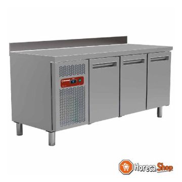 Table de refroidissement, ventilée, 3 portes gn 1 1 (405 lit.)